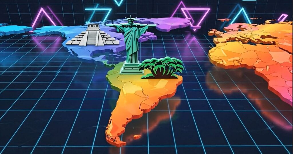 Bản đồ châu Mỹ