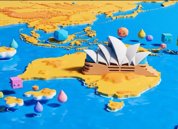 Bản đồ châu úc