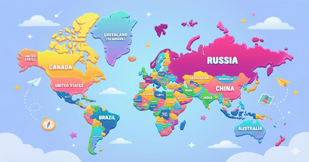 bản đồ thế giới mới